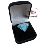 PINS DE RECONHECIMENTO - Pins em metal no relevo com banho niquelado. Fbrica de pins promocionais para campanhas e promoes. Broches personalizados para evento. Estojo de veludo preto.