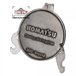 MEDALHA PERSONALIZADA - Medalha em metal no relevo com banho de prata velha frente e verso. Fbrica de medalhas personalizadas. As medalhas so produzidas com sua arte e sob encomenda.