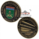 MEDALHA BRONZE FRENTE E VERSO - Medalha em metal com frente e verso em relevo e banho bronzeado. Fbrica de medalhas personalizadas para evento promocional, campanhas de reconhecimento e premiaes especiais. Peas sofisticadas e sob encomenda.