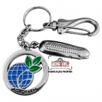 CHAVEIRO EM RELEVO - Chaveiro em metal modelo milho com chaveiro personalizada com logo, em relevo e banho niquelado. Fbrica de chaveiros personalizados, sob encomenda para evento promocional, brinde e divulgao da sua marca.