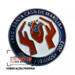 PIN EM RELEVO - Pins em relevo com banho niquelado e cor esmaltada. Fbrica de pins para campanha, divulgao da marca ou brinde. Broche personalizados e sob encomenda.