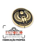 MOEDAS EM RELEVO LATAM - Moeda em metal no relevo com banho dourado e pintura. Moedas personalizadas de homenagem. Fbrica de moedas personalizadas para evento promocional. Peas exclusivas e sofisticadas para campanha.