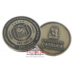 MEDALHA BRONZE FRENTE E VERSO