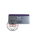 Crach em Ao Inox Escovado - Crach em ao inox escovado gravado com impresso digital U.V. Crachs personalizados com logo e dizeres gravados, montados com m + contra chapa ou alfinete de segurana no verso.