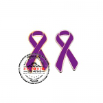 Pin Campanha do Lao Roxo - Pin Campanha do Lao Roxo, Fita da Conscientizao, Smbolo da Luta contra a homofobia. Pin Lao Roxo em metal no relevo dourado ou niquelado com aplicao de cor roxa. Pin de lapela.