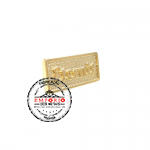 Pin com logo em relevo - Pin com logo em relevo. Pin promocional. Pin em metal dourado. Pins persozalizados. Pins para divulgao da marca.