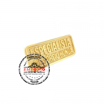 Pins dourado - Pins dourado. Pins personalizados com logo em relevo. Pin promocional.