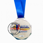 Medalha personalizada - Medalha personalizada. Medalha em metal no relevo. Medalha niquelado. Medalha promocional. Medalha para competio. Medalha de premiao de corrida.